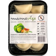 PIEROGI Z KAPUSTĄ I GRZYBAMI BEZGLUTENOWE 275 g - MAMA VEGE