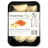 PIEROGI Z SOCZEWICĄ I IMBIREM BEZGLUTENOWE 275 g - MAMA VEGE