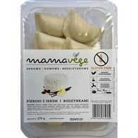 PIEROGI Z SEREM I RODZYNKAMI BEZGLUTENOWE 275 g - MAMA VEGE