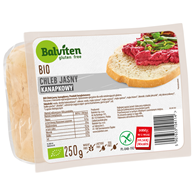 CHLEB JASNY KANAPKOWY  BEZGLUTENOWY BIO 250 g - BALVITEN