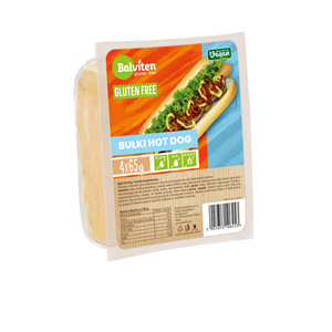 BUŁKI DO HOT DOGÓW BEZGLUTENOWE (4 szt.) 260 g - BALVITEN