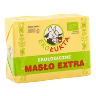 MASŁO EKSTRA KOSTKA (82 % TŁUSZCZU) BIO 200 g - EKO ŁUKTA