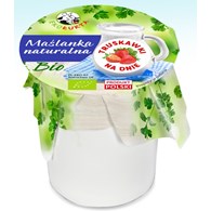 MAŚLANKA NATURALNA Z TRUSKAWKAMI BIO 300 g - EKO ŁUKTA (PRODUKT SEZONOWY)