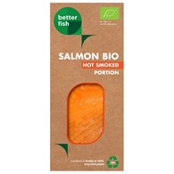 ŁOSOŚ ATLANTYCKI WĘDZONY NA GORĄCO PORCJA BIO 100 g (KOPERTA) - BETTER FISH