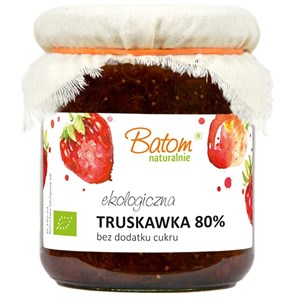 TRUSKAWKA 80 % BIO 260 g - BATOM