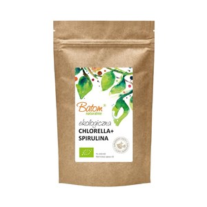 CHLORELLA + SPIRULINA BIO 500 TABLETEK - BATOM