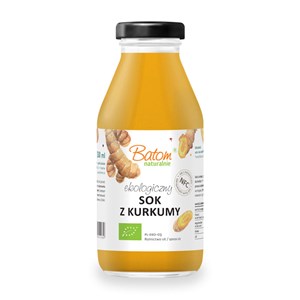 SOK Z KURKUMY NFC BIO 330 ml - BATOM