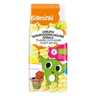 CHRUPKI KUKURYDZIANO-JAGLANE SPIRALE BEZGLUTENOWE BIO 60 g - BIOMINKI