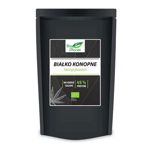 BIAŁKO KONOPNE BIO 500 g - BIO PLANET