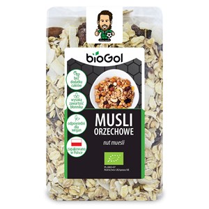 MUSLI ORZECHOWE BIO 300 g - BIOGOL