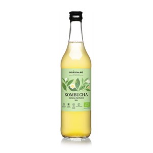 KOMBUCHA Z ZIELONEJ HERBATY BIO 500 ml - DELIKATNA (ZAKWASOWNIA)