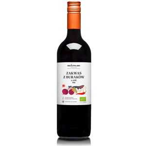 ZAKWAS Z BURAKÓW Z CHILI BIO 700 ml - DELIKATNA