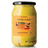 CURRY OSTRE Z MANGO I KASZTANAMI BIO 900 ml - DELIKATNA (ZAKWASOWNIA)