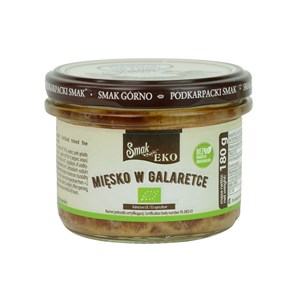 MIĘSKO W GALARETCE BIO 180 g - SMAK EKO