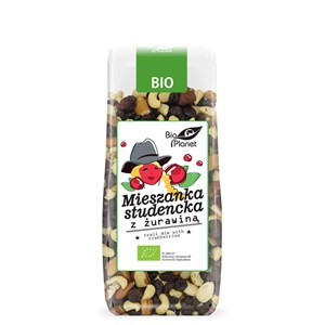 MIESZANKA STUDENCKA Z ŻURAWINĄ BIO 150 g - BIO PLANET