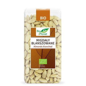 MIGDAŁY BLANSZOWANE BIO 350 g - BIO PLANET