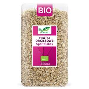 PŁATKI ORKISZOWE BIO 600 g - BIO PLANET