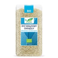 RYŻ BRĄZOWY OKRĄGŁY BIO 500 g - BIO PLANET