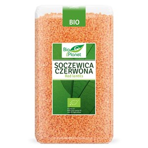 SOCZEWICA CZERWONA BIO 1 kg - BIO PLANET