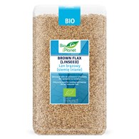 LEN BRĄZOWY (SIEMIĘ LNIANE) BIO 1 kg - BIO PLANET