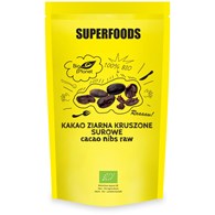 KAKAO ZIARNA KRUSZONE SUROWE BIO 250 g - BIO PLANET