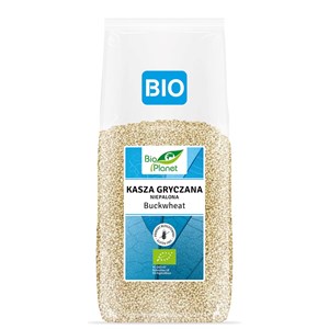 KASZA GRYCZANA NIEPALONA BEZGLUTENOWA BIO 1 kg - BIO PLANET