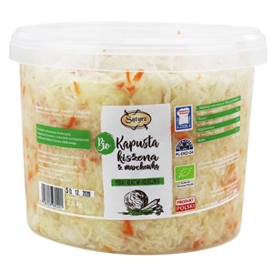 KAPUSTA KISZONA Z MARCHEWKĄ BIO 2,8 kg (WIADERKO) - SĄTYRZ