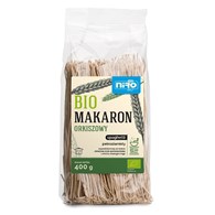 MAKARON (ORKISZOWY RAZOWY) SPAGHETTI BIO 400 g - NIRO