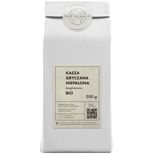 KASZA GRYCZANA NIEPALONA BEZGLUTENOWA BIO 500 g - THE PLANET