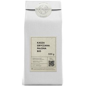 KASZA GRYCZANA PALONA BIO 500 g - THE PLANET