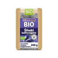 ŚLIWKI KALIFORNIJSKIE SUSZONE BEZGLUTENOWE BIO 200 g - NATURAVENA