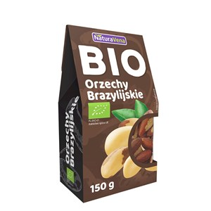 ORZECHY BRAZYLIJSKIE BIO 150 g - NATURAVENA