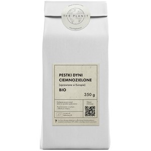 PESTKI DYNI CIEMNOZIELONE (UPRAWIANE W EUROPIE) BIO 350 g - THE PLANET