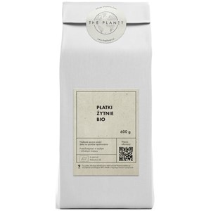 PŁATKI ŻYTNIE BIO 600 g - THE PLANET