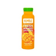 SMOOTHIE JABŁKO - MANGO - BANAN - POMARAŃCZA TŁOCZONE NA ZIMNO 250 ml - HUMBLE