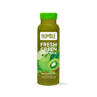 SMOOTHIE JABŁKO - MANGO - SZPINAK - KIWI TŁOCZONE NA ZIMNO 250 ml - HUMBLE