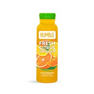 SMOOTHIE JABŁKO - POMARAŃCZA - MANDARYNKA - CYTRYNA TŁOCZONE NA ZIMNO 250 ml - HUMBLE