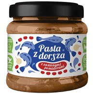 PASTA Z DORSZA Z SUSZONYMI POMIDORAMI 140 g - KUTER FISH