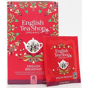 HERBATA ENGLISH BREAKFAST FAIR TRADE BIO (20 x 2,5 g) 50 g - ENGLISH TEA SHOP ORGANIC