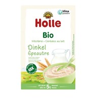 KASZKA MLECZNO - ORKISZOWA BEZ DODATKU CUKRÓW OD 5 MIESIĄCA BIO 250 g - HOLLE