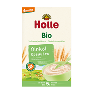 KASZKA ORKISZOWA PEŁNOZIARNISTA BEZ DODATKU CUKRÓW OD 5 MIESIĄCA DEMETER BIO 250 g - HOLLE