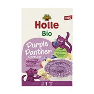 OWSIANKOWA PANTERA BANAN - JABŁKO - JAGODA BEZ DODATKU CUKRÓW OD 1 ROKU BIO 200 g - HOLLE