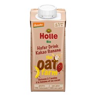 NAPÓJ OWSIANY BANAN - KAKAO BEZ DODATKU CUKRÓW BEZGLUTENOWY OD 1 ROKU DEMETER BIO 200 ml - HOLLE