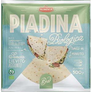 PIADINA TRADYCYJNA BIO (3 szt.) 300 g - ALIMENTA