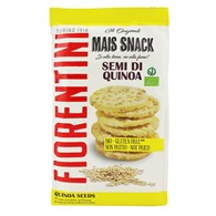 KRĄŻKI KUKURYDZIANE Z QUINOA BEZGLUTENOWE BIO 50 g - FIORENTINI