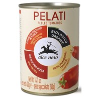 POMIDORY PELATI BEZ SKÓRY BIO 400 g - ALCE NERO