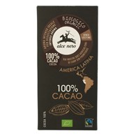 TABLICZKA GORZKA 100 % KAKAO BIO 50 g - ALCE NERO