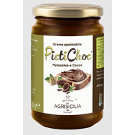 KREM PISTACJOWO - KAKAOWY 340 g - AGRISICILIA
