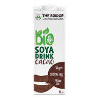 NAPÓJ SOJOWY O SMAKU CZEKOLADOWYM BEZGLUTENOWY BIO 1 L - THE BRIDGE