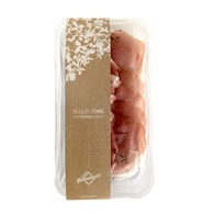 SZYNKA DOJRZEWAJĄCA Z TRUFLĄ (PROSCIUTTO CRUDO AFFINATO AL TARTUFO) PLASTRY BEZGLUTENOWE BIO 50 g - PRIMAVERA